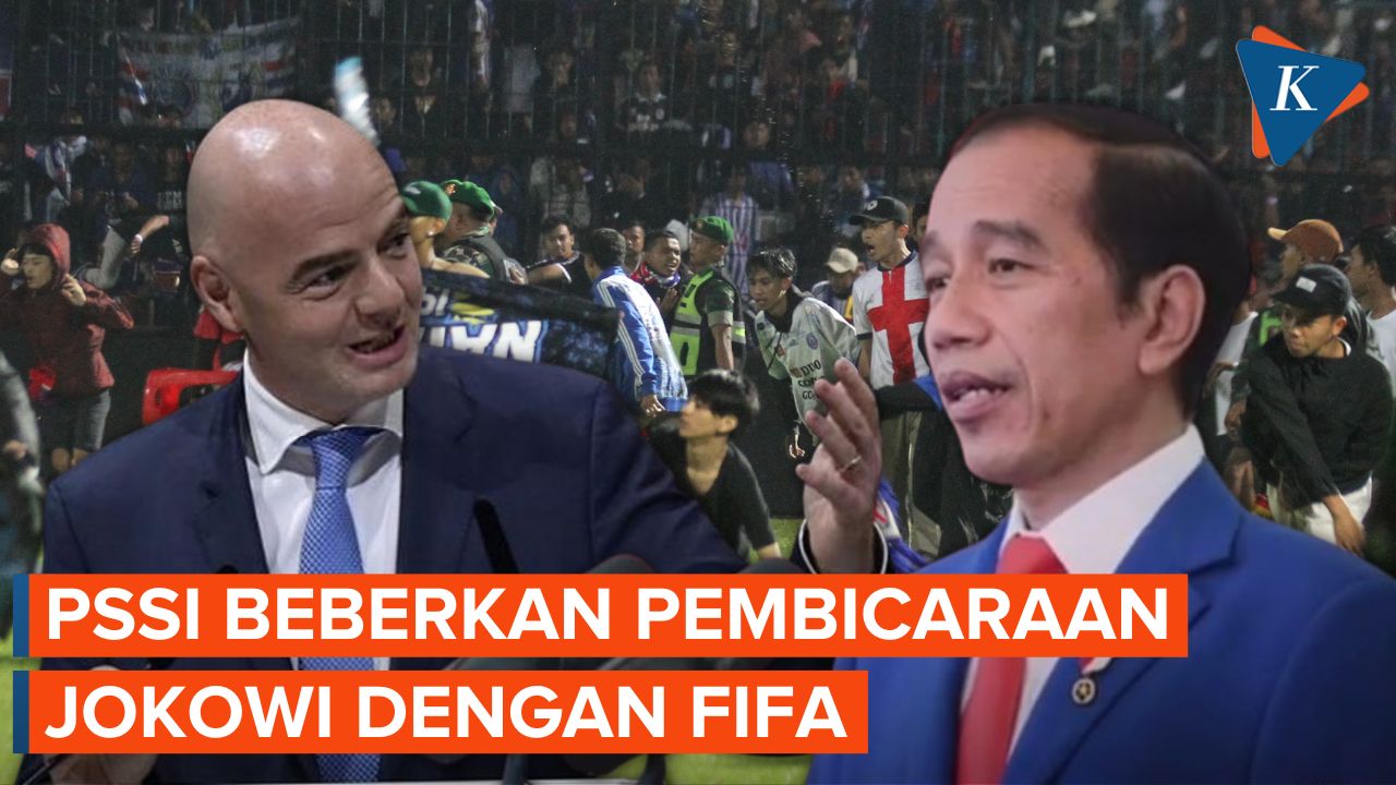 Telepon FIFA, Ini Isi Pembicaraan Jokowi dan FIFA
