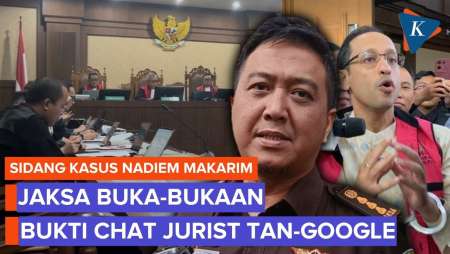 Jaksa Buka Bukti Chat, Nadiem: Saya Tidak Berani Beropini