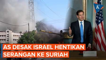 AS Minta Israel Hentikan Serangan ke Suriah
