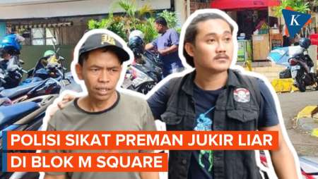 Preman Parkiran Blok M Square Ditangkap