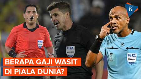 Keputusan Ahmed Al Kaf Tuai Kontroversi, Berapa Gaji Wasit di Piala Dunia?