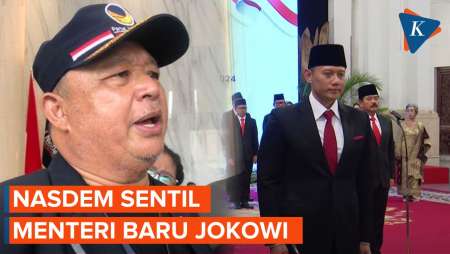 Nasdem Sindir AHY, Dulu Sering Kritik Jokowi Kini Dilantik Jadi Menteri