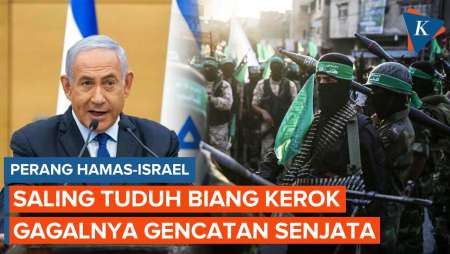 Hamas Israel Saling Tuduh soal Pihak yang Tolak dan Gagalkan Gencatan Senjata