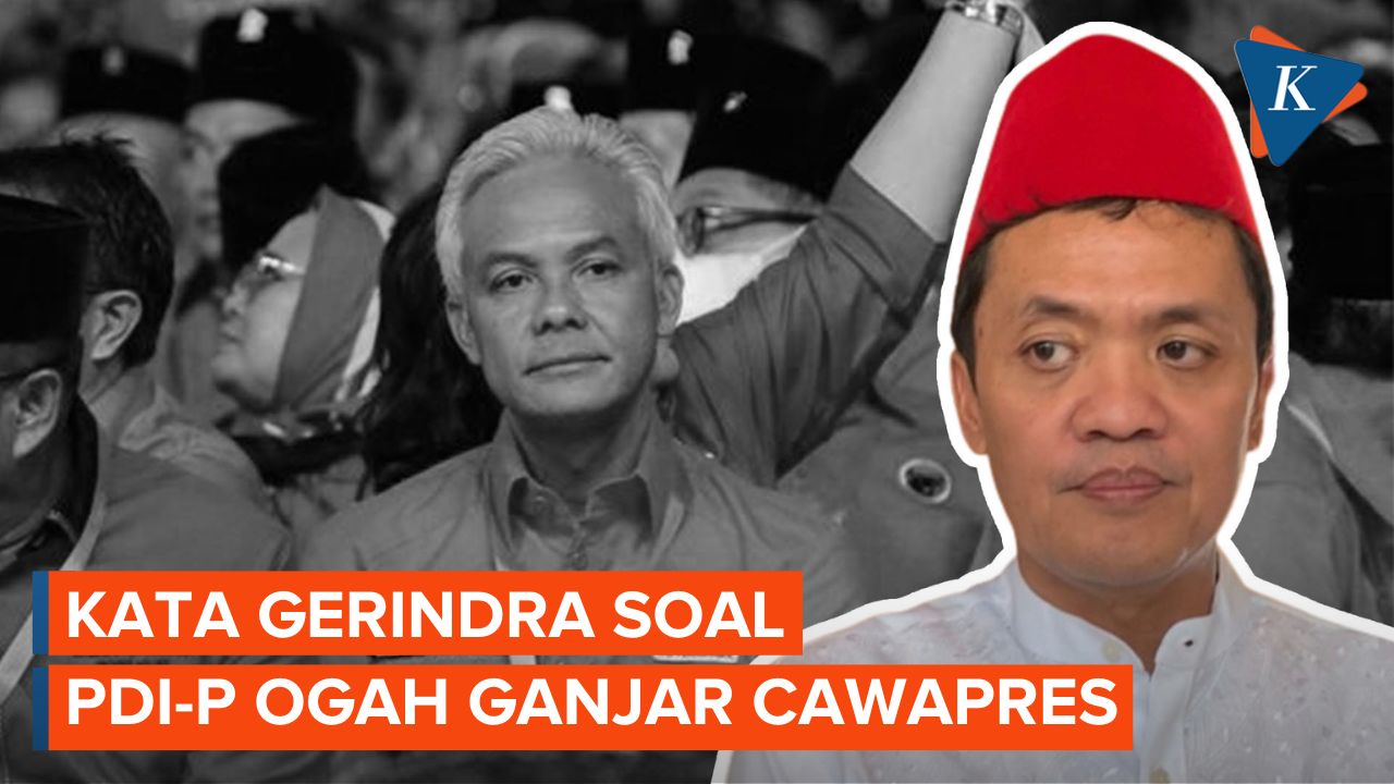 PDI-P Tegaskan Ganjar Tak Akan Jadi Cawapres, Ini Kata Gerindra