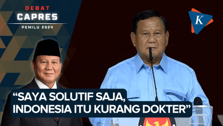 Prabowo Singgung Stroke, Beri Solusi Masalah Kesehatan Saat Ini