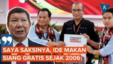 Hashim Djojohadikusumo: Ide Prabowo Makan Siang Gratis Sudah Sejak 2006