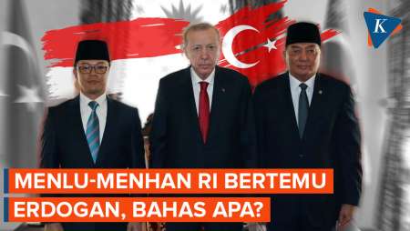 Menlu Sugiono Dan Menhan Sjafrie Bertemu Erdogan Di Turkiye, Apa Yang Dibahas?