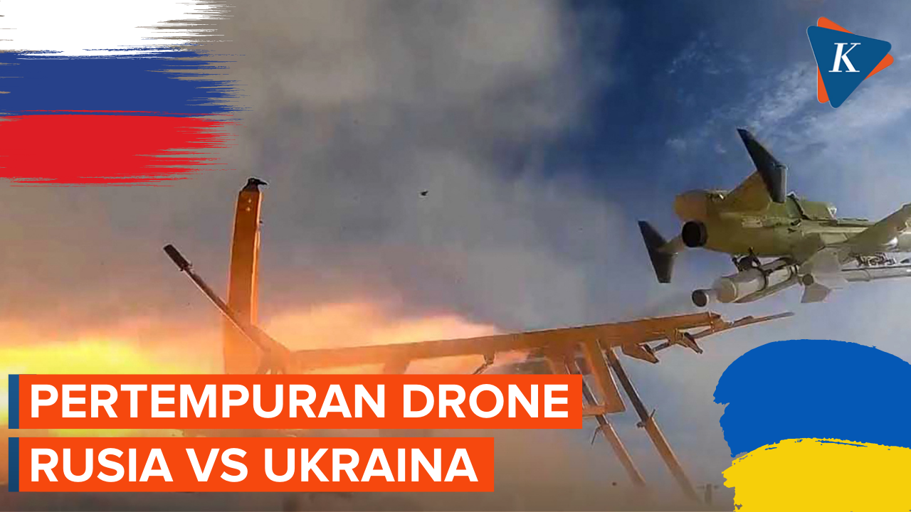 Adu Canggih Drone pada Pertempuran Rusia dan Ukraina