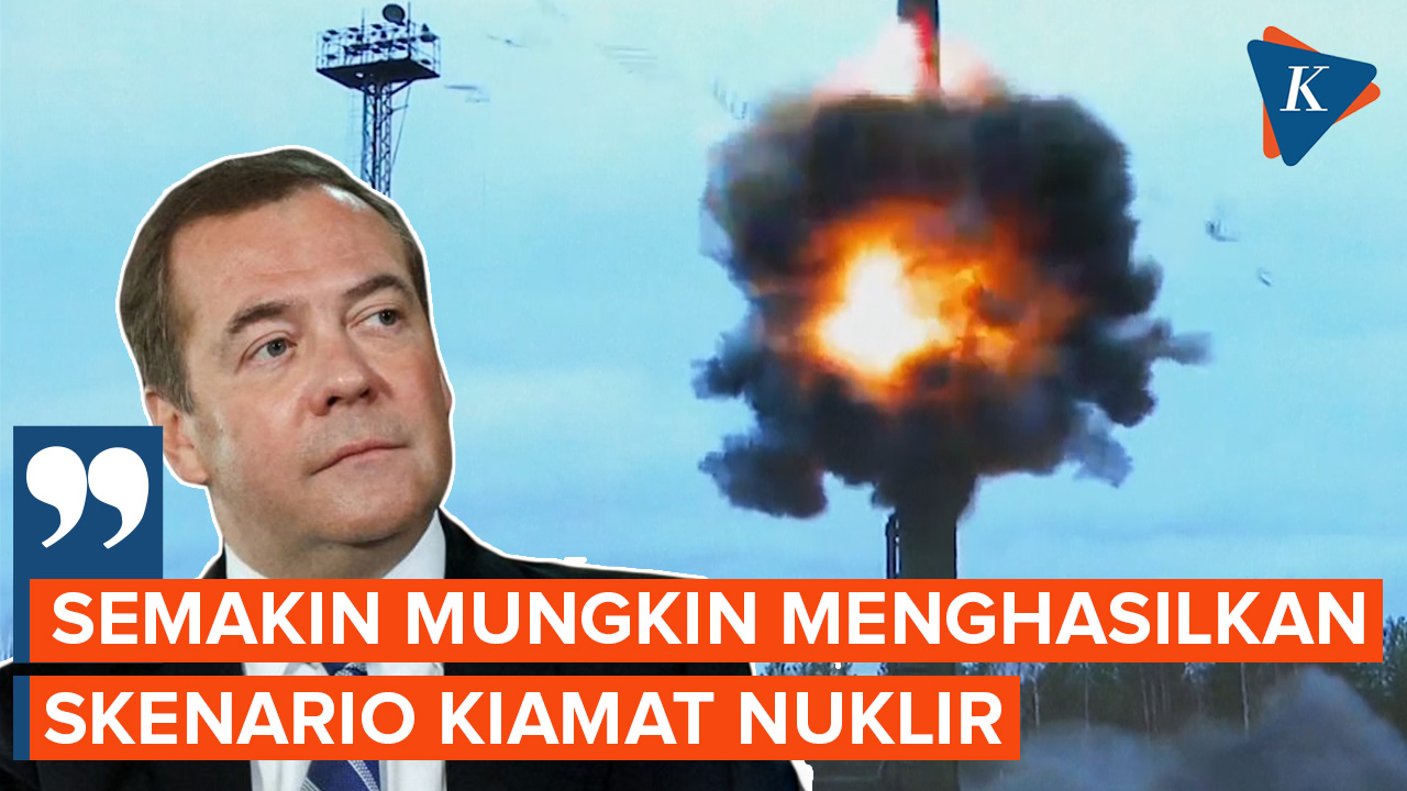 Medvedev Kembali Tegaskan Risiko Kiamat Nuklir akibat Pasokan Senjata dari Barat