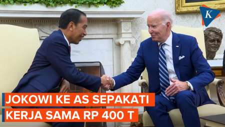 Sepulang Temui Biden, Jokowi Bawa Oleh-oleh Rp 400 T