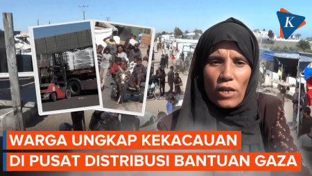 Warga Gaza Gambarkan Kekacauan di Pusat Distribusi Bantuan Israel-AS