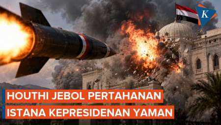 Houthi Gempur Istana Kepresidenan Yaman, Iran Diduga Berada Di Baliknya