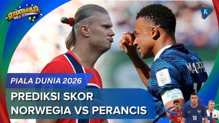 Prediksi Skor Norwegia Vs Perancis Piala Dunia 2026, Adu Tajam Haaland Vs Mbappe