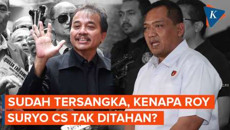 Kenapa Roy Suryo Cs Tidak Langsung Ditahan Usai Diperiksa Sebagai Tersangka?