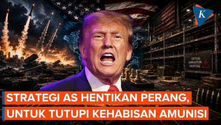 AS Hentikan Perang Iran, Benarkah Trump Mulai Kehabisan Senjata?