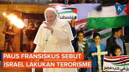 Paus Fransiskus Sebut Serangan Israel ke Gereja di Gaza Tindakan Terorisme