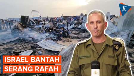 Israel Bantah Serang Tenda Pengungsi Rafah yang Tewaskan 21 Orang