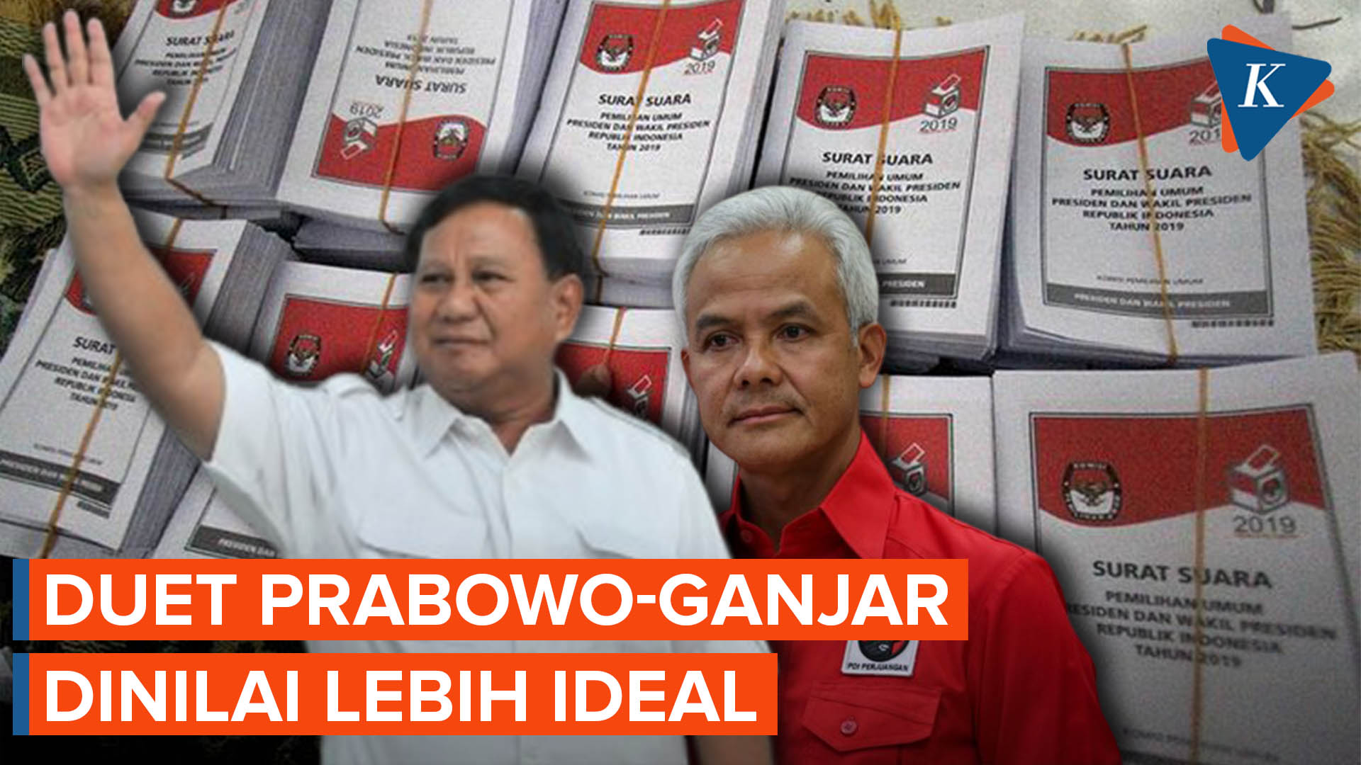 Wacana Duet Prabowo-Ganjar Dinilai Lebih Berpotensi Raih Kemenangan Besar