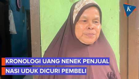 Kronologi Uang Nenek Penjual Nasi Uduk Raib Saat Layani Pembeli