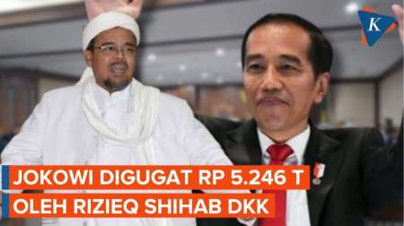 Sidang Gugatan Rizieq Shihab ke Presiden Jokowi Ditunda, Ini Alasannya