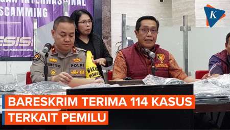 Bareskrim Polri Terima 114 Perkara dari Bawaslu, 21 di Antaranya Masuk Tindak Pidana Pemilu