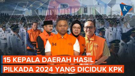 15 Kepala Daerah Hasil Pilkada 2024 Diciduk KPK Sejak Dilantik, Simak Daftarnya!