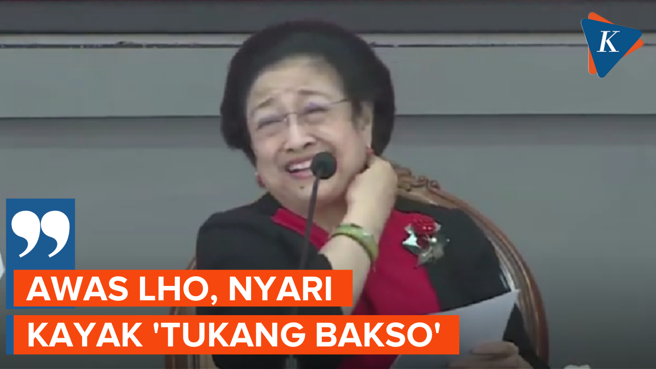 Canda Megawati soal Menantu Tukang Bakso