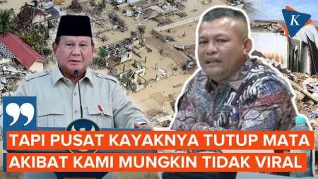 Soroti Pemerintah, Bupati Aceh Utara: Kami Kurang Viral Jadi Pusat Kayaknya Tutup Mata