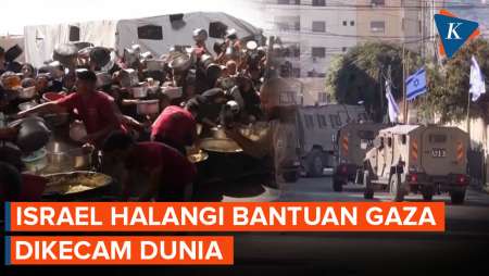 Israel Blokir Bantuan ke Palestina, Warga Gaza Terancam Kelaparan