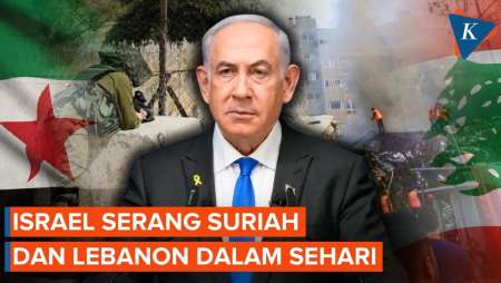 Tak Hanya Gempur Suriah, Jet Tempur Israel Juga Serang Lebanon