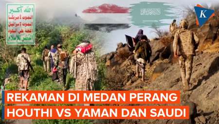 Rekaman Medan Perang Yaman: Houthi Pertahankan Dhubab, Koalisi Saudi Gempur Jabal Habshi