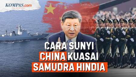 China "Diam-diam" Kuasai Samudra Hindia, Bukan Sekadar Dagang?