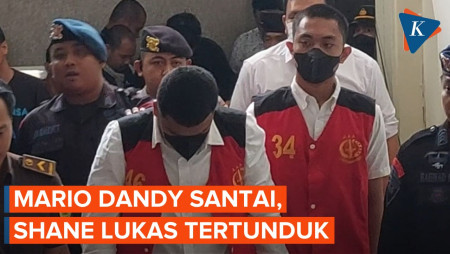 Jalani Sidang Perdana, Mario Dandy Tiba di PN Jaksel dengan Kepala Tegak