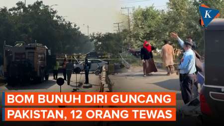 Bom Bunuh Diri Guncang Ibu Kota Pakistan, 12 Tewas Dan 27 Lainnya Luka-luka