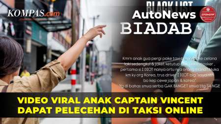 Video Anak Captain Vincent Mengalami Pelecehan di Taksi Online