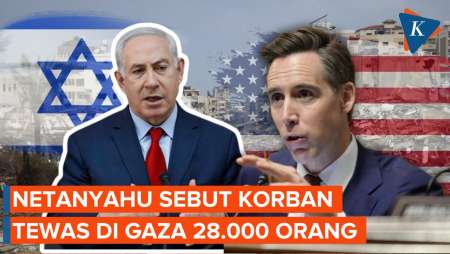 Netanyahu ke Senator Republik AS Sebut Korban Tewas di Gaza…