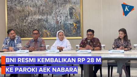 BNI Akhirnya Full Transfer Rp 28 Miliar ke Paroki Aek Nabara dan Minta Maaf ke Umat Katolik