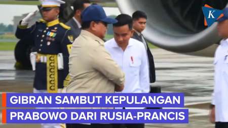 Disambut Gibran, Prabowo Tiba Di Indonesia Usai Lawatan Luar Negeri