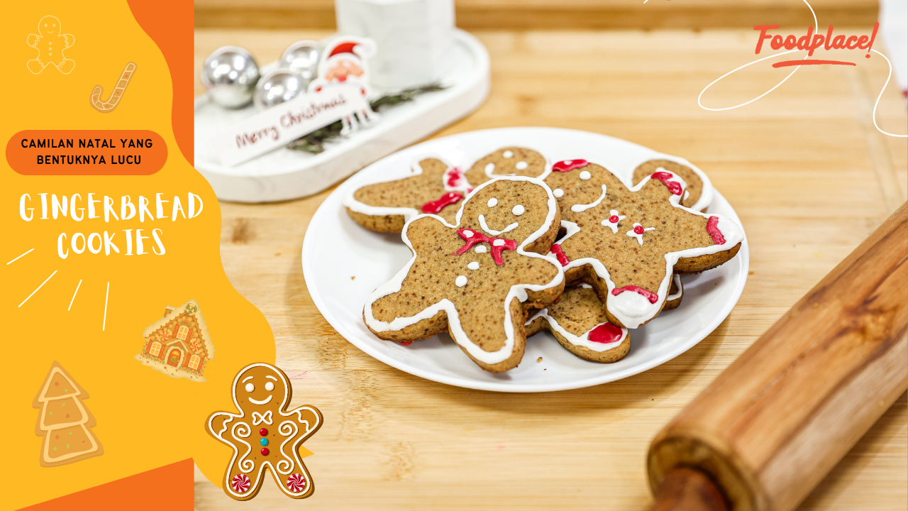 Resep Gingerbread Cookies, Bentuknya Lucu Banget!