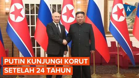 Putin Kunjungi Korea Utara Lagi Setelah 24 Tahun