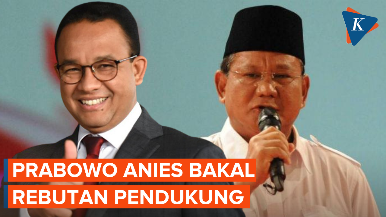 Prabowo Subianto dan Anies Baswedan Diprediksi Bakal Rebutan Pendukung