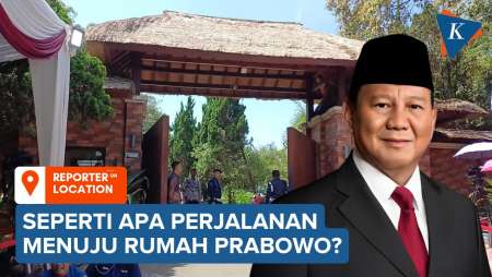 Menyusuri Perjalanan Menuju Rumah Prabowo di Hambalang