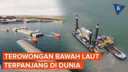 Denmark Bangun Pembangunan Terowongan Bawah Laut Terpanjang di Dunia