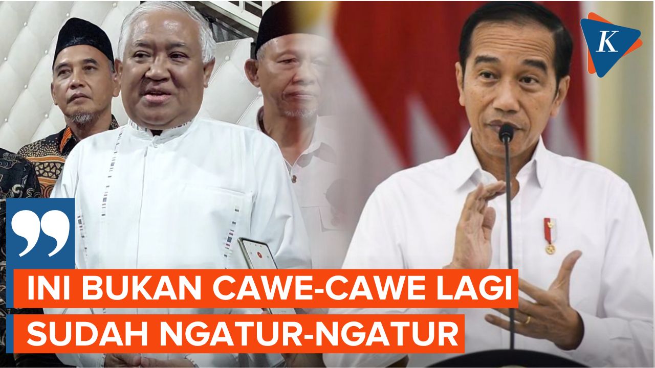 Din Syamsudin Ingatkan Jokowi Tak 
