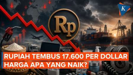 Rupiah Tembus Rp 17.600 per Dollar AS, Harga Barang Apa Saja yang Naik?