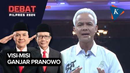 [FULL] Debat Capres: Visi Misi Ganjar Pranowo