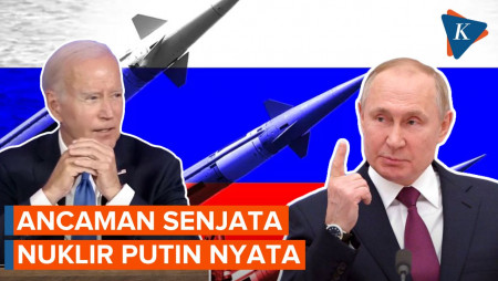 Biden Sebut Ancaman Penggunaan Senjata Nuklir dari Putin Nyata