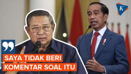 SBY Pilih Tak Komentari Isu Pemakzulan Presiden Jokowi