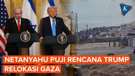 Benjamin Netanyahu Puji Usulan Trump soal Gaza