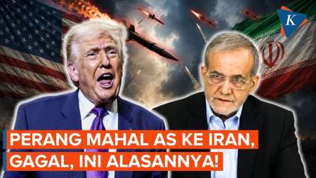 Mengapa Perang Mahal AS Di Iran Dinilai Gagal?